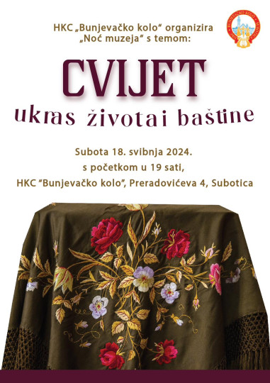 Noć muzeja u HKC Bunjevačko kolo