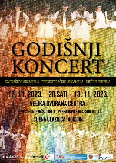 Godišnji koncert Bunjevačkog kola