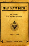 BUDANOVIĆ, Lajčo: Mala slava Božja. Za učenike i za ostalu omladinu