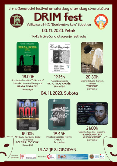 DRIM fest u Subotici - prvi dan