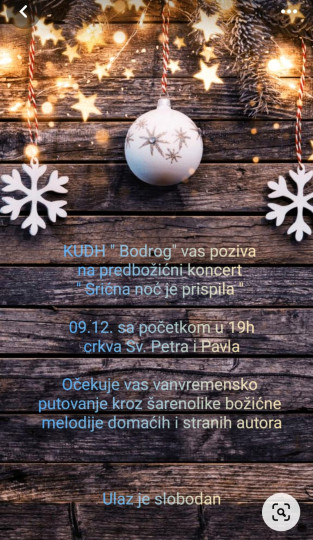 Božićni koncert u Monoštoru