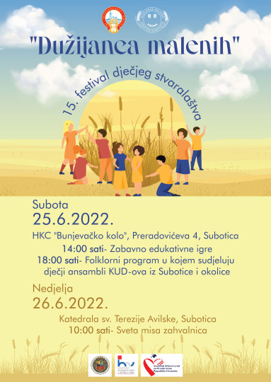 Dužijanca malenih u Subotici