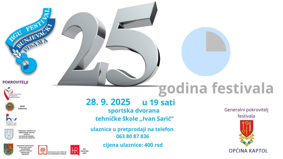 25. Festival bunjevački pisama