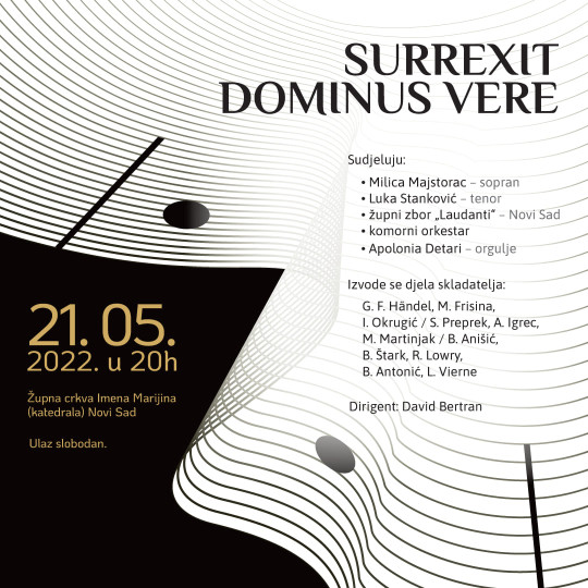 Uskrsni koncert u Novom Sadu