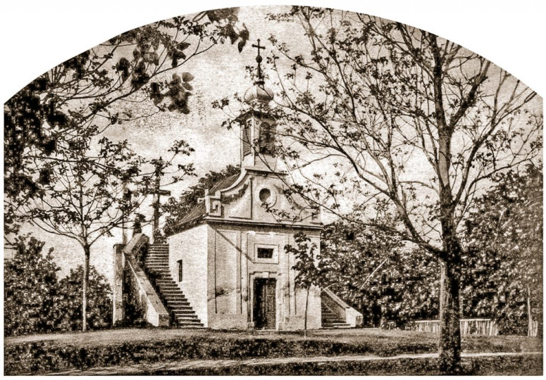 Kalvarije u Somboru: Prva somborska kalvarija (1764.)