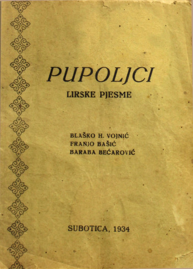 VOJNIĆ H., Blaško: Pupoljci : lirske pjesme