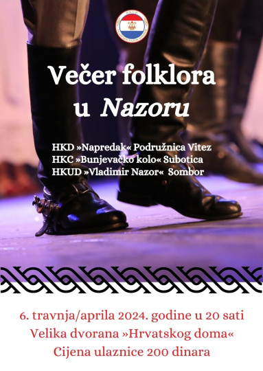 Večer folklora u Nazoru