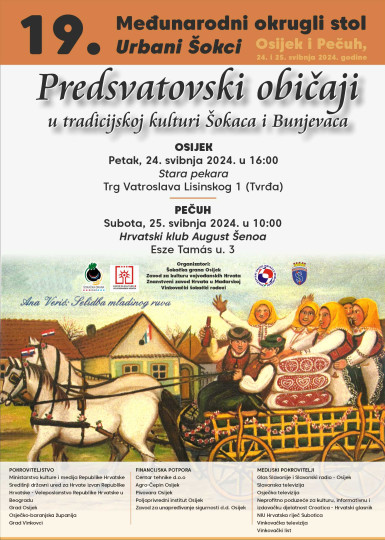 19. Međunarodni okrugli stol Urbani Šokci – I. dan - Osijek