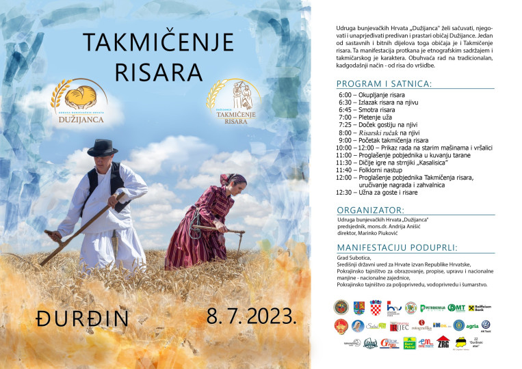 Takmičenje risara - Dužijanca 2023