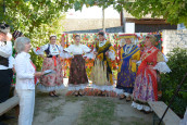 Žensko tradicijsko češljanje i izrada oglavlja Hrvatica u regiji