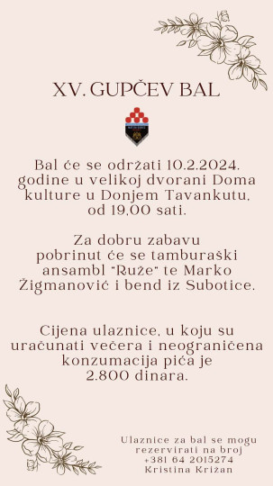 XV. Gupčev bal