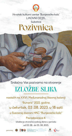Izložba slika s 26. Međunarodne likovne kolonije Bunarić