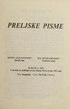 GABRIĆ, Bela: Preljske pisme