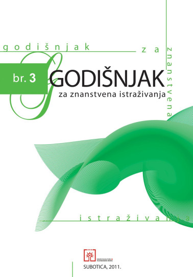 Godišnjak za znanstvena istraživanja 3