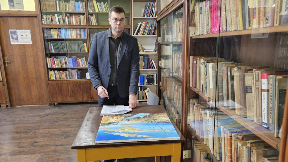 Završen popis likovne zbirke HKUD-a Vladimir Nazor u Somboru