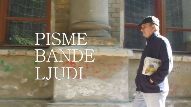 pisme bande ljudi