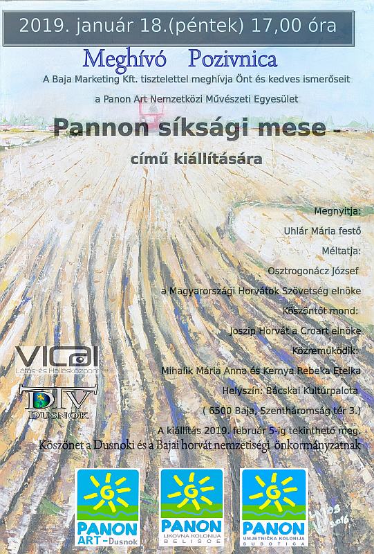 PLAKAT izlozba croart u Baji