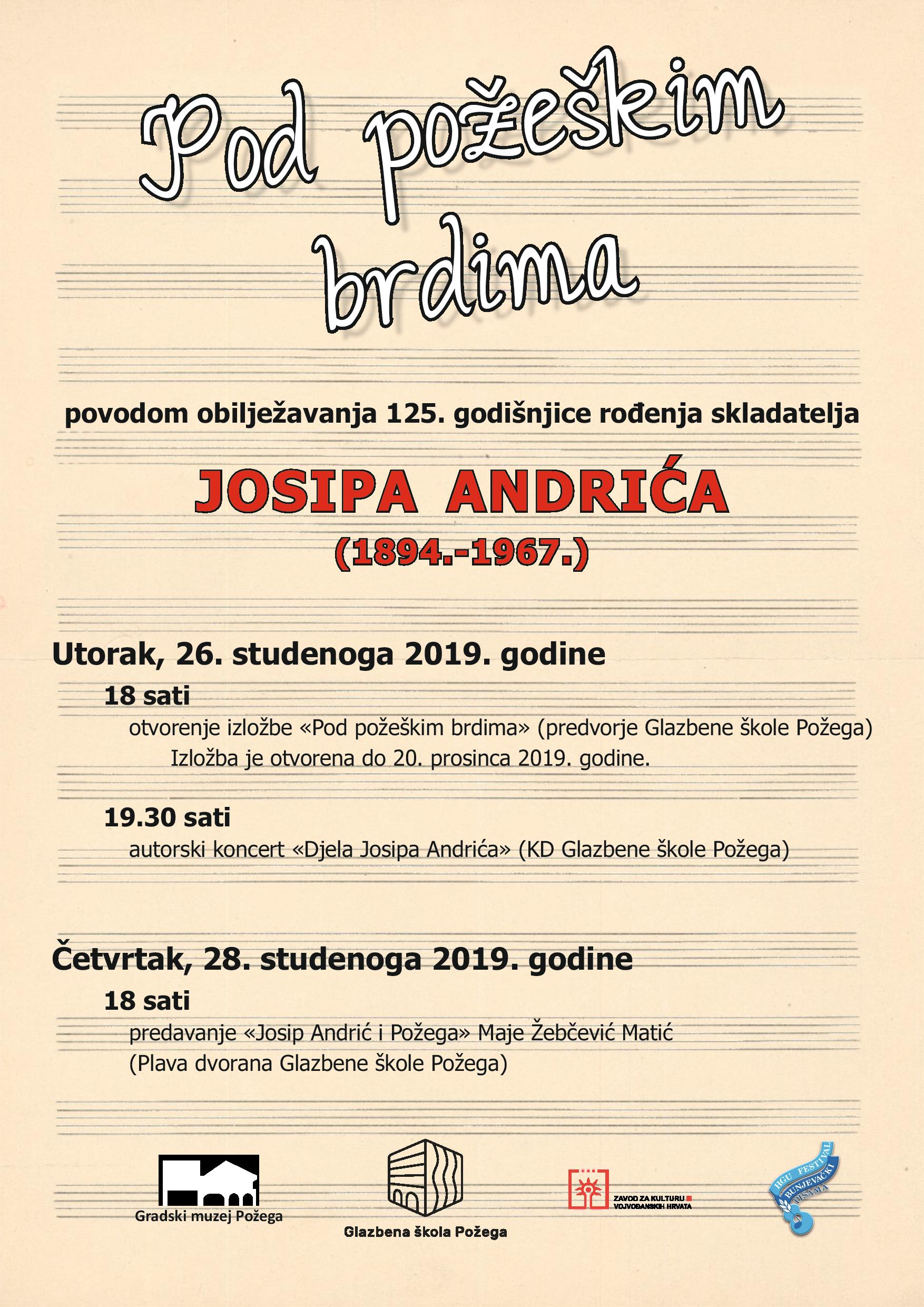 Plakat Pod požeškim brdima