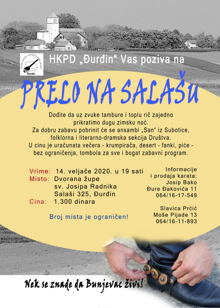 Prelo Djurdjin 2020 plakat za web