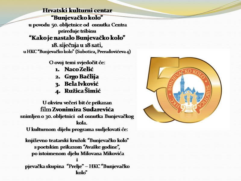 tribina 50 godina HKC Bunjevacko kolo