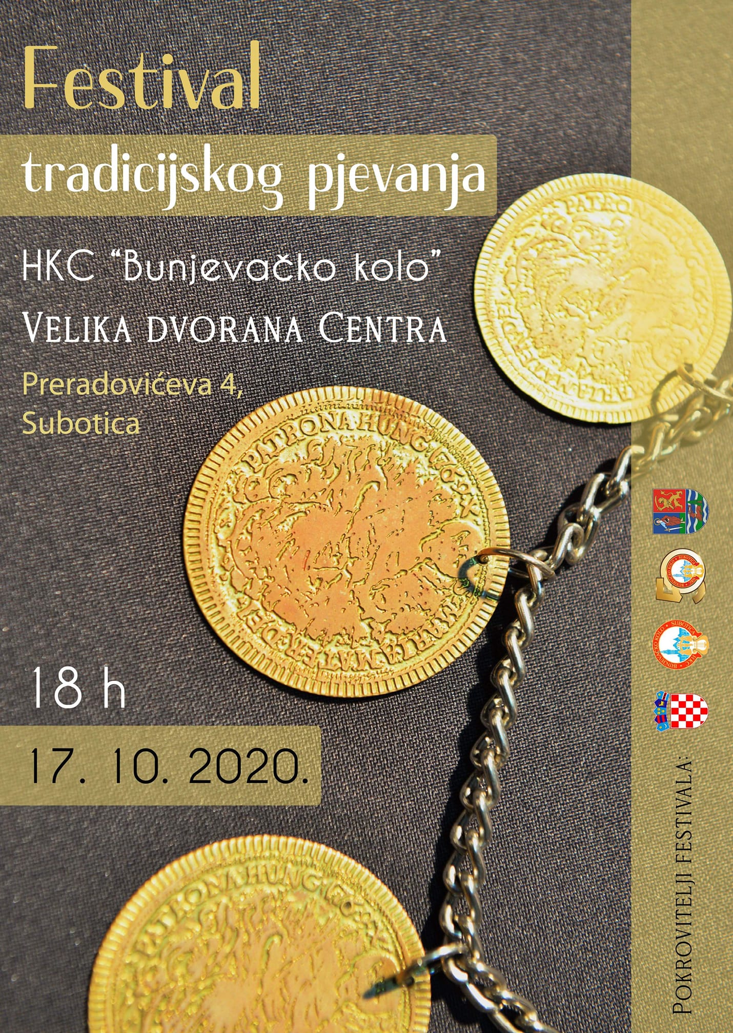 najava HKC Bunjevačko kolo Festival tradicijskog pjevanja 20020