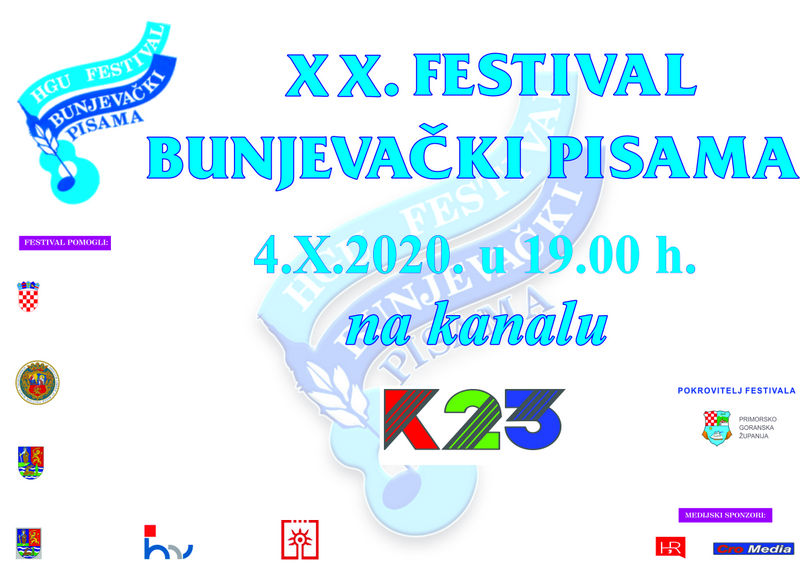 najava XX Festival bunjevački pisama