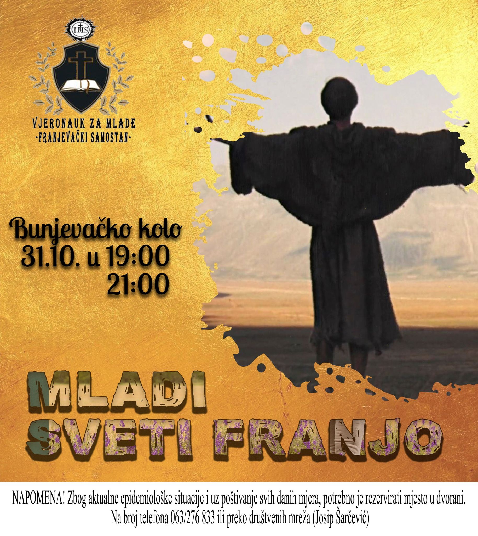 najava Mladi sveti Franji igrokaz