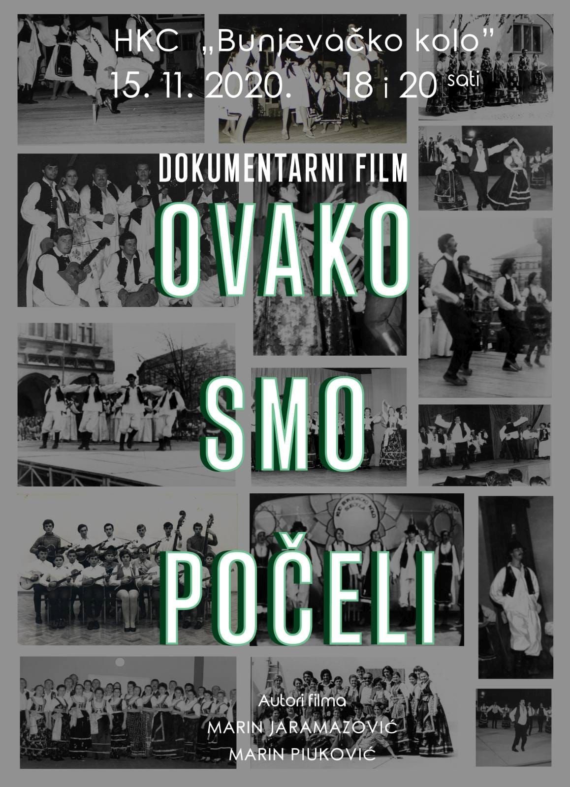 najava Ovako smo počeli