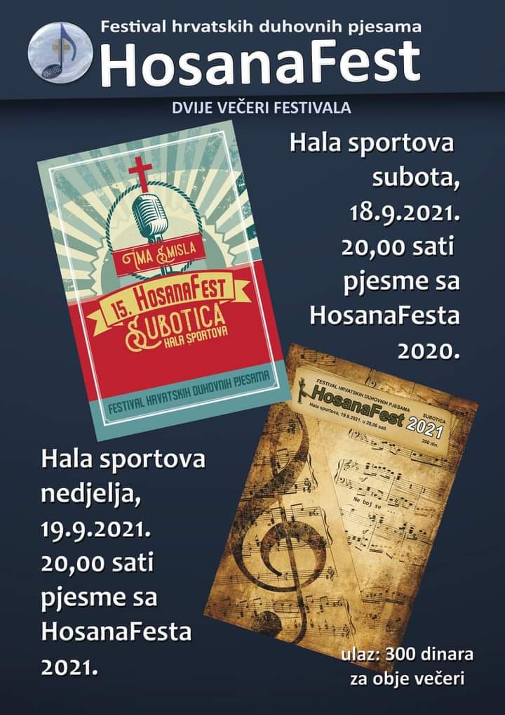HosanaFest plakat