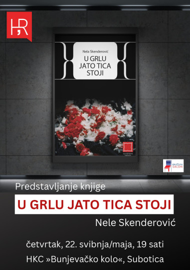 Predstavljanje knjige pjesama Nele Skenderović U grlu jato tica stoji