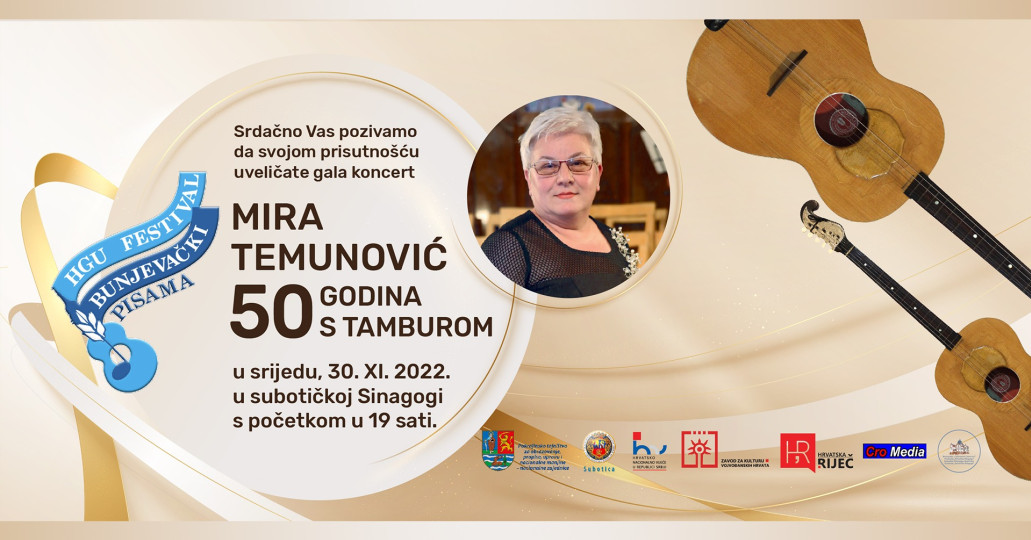 Mira Temunović – 50 godina s tamburom