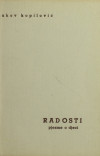 KOPILOVIĆ, Jakov:  Radosti : pjesme o djeci