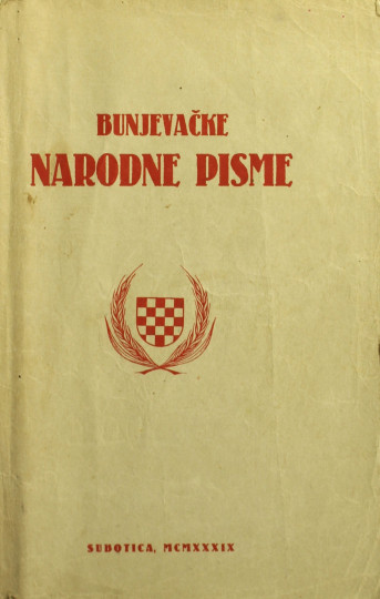 PRĆIĆ, Ive: Bunjevačke narodne pisme