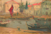 Stipan Kopilović, slikar (Bajmak, 24. 3. 1877. – Bačka Topola, 13. 3. 1924.)