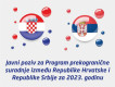 Javni poziv za Program prekogranične suradnje između Republike Hrvatske i Republike Srbije za 2023. godinu
