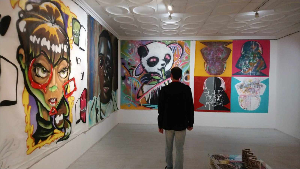 Priređena je izložba radova graffiti umjetnika iz Srbije i Hrvatske u Subotici