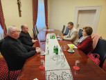 Predstavnici Zavoda u radnom posjetu Srijemskoj biskupiji