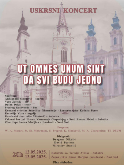 Uskrsni koncert u Novom Sadu